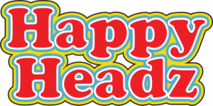 Happy Headz cannabis dispensary and hash extraction lab logo in Dumont, Colorado